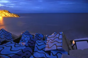 Seaside Prints: SPAIN. Llanes. Cubos de la memoria' (The Cubes of the memory)
