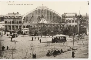 Railway Prints: SPAIN. Madrid. Spain (1900). Madrid