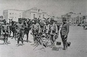Regal Prints: SPAIN. Madrid. Spain (1917). General strike