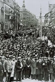 Social Movement Prints: SPAIN. Madrid. Spain. Second Republic (1931-1936). Celebration of May Day in Madrid (1931)