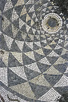 Mosaics Prints: SPAIN. Mataro. Iluro. Torre Llauder (2nd-1st c)