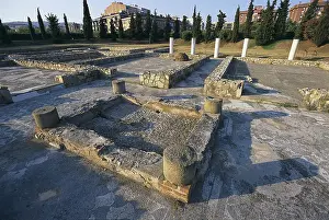SPAIN. Mataro. Noble house on the outskirts of the ancient Iluro. Atrium and impluvium. - Alfons Rodriguez/Iberfoto/Everett Collection (545608)**US SALES ONLY**