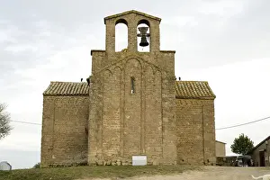 Bages Prints: SPAIN. Navs. Church of Sant Cugat del Raco (11th c)