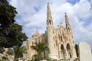 Valencia Prints: SPAIN. Novelda. Saint Mary Magdalene's Sanctuary