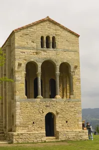 Preromanesque Prints: SPAIN. Oviedo. Church of Santa Mara del Naranco