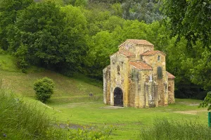 Preromanesque Prints: SPAIN. Oviedo. Church of St. Michael of Lillo