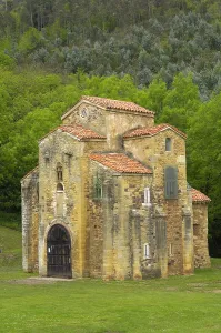 Preromanesque Prints: SPAIN. Oviedo. Church of St. Michael of Lillo