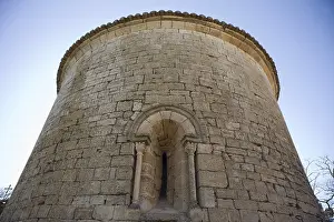 Apsis Prints: SPAIN. Pyrgos. Siurana. Church of Santa Maria (12th c)