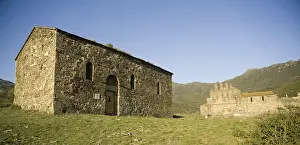 Alto Ampurdan Prints: SPAIN. Rabos. Monastery of Sant Quirze de Colera