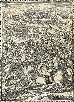 Ferdinand Iii Prints: Spain. Reconquest. Storming of Seville by Ferdinand III of Castile (1248)