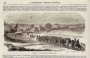 Liberal Prints: Spain. Revolution of 1854 (Madrid, July)