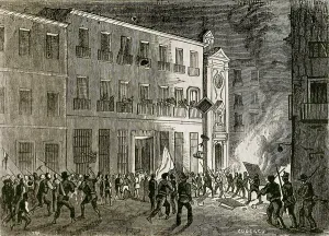 Pyre Prints: Spain. Revolution of 1854 (Madrid, July)