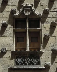 Salamanca Prints: SPAIN. Salamanca. Casa de las Conchas (House of Shells)