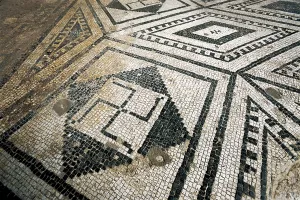 Baix Llobregat Prints: SPAIN. Sant Boi de Llobregat. Roman baths (2nd c)