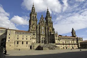 SPAIN. Santiago de Compostela. Cathedral of Santiago de Compostela. - Rafa Perez/Iberfoto/Everett Collection (205201)**US SALES ONLY**