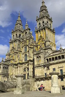 SPAIN. Santiago de Compostela. Cathedral of Santiago de Compostela. - Rafa Perez/Iberfoto/Everett Collection (333352)**US SALES ONLY**