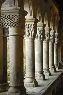 Pillar Prints: SPAIN. Santillana de Mar. Santa Juliana collegiate church