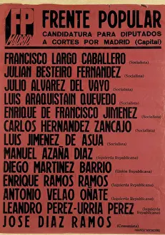 Striped Prints: Spain. Second Republic (1931-1936)