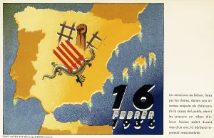 Civil Wars Prints: Spain. Second Republic. Elections of 16th February 1936