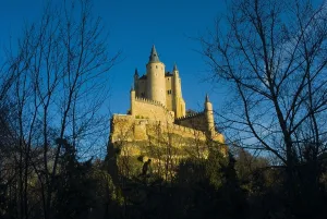 Segovia Prints: SPAIN. Segovia. Alcazar (castle)