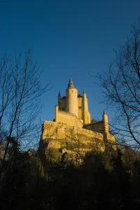 Segovia Prints: SPAIN. Segovia. Alcazar (castle)