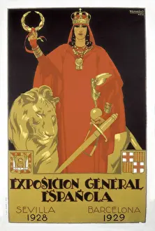 Publicity Prints: Spain. Spanish General Exhibition (Sevilla 1928 - Barcelona 1929)