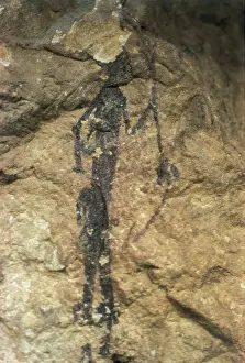 Prehistory Prints: SPAIN. Ulldecona. Ermites Shelter