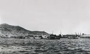 Plane Prints: SPAIN. Vigo. Spain. Second Republic (1931-1936)