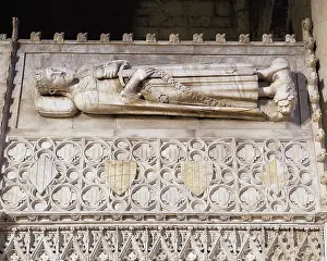 Attire Prints: SPAIN. Vimbod. Monastery of Poblet