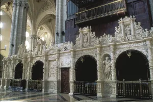 Saragossan Prints: SPAIN. Zaragoza. Cathedral. Chapels of the retrochoir (16th c)