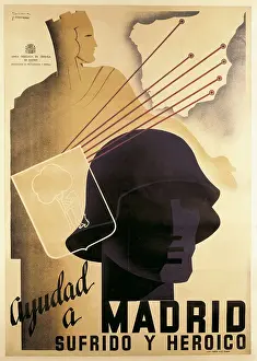 Cartographies Prints: Spainish Civil War (1936-1939)