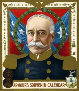 Admiral Prints: The Spanish American War. Portrait of Admiral George Dewey