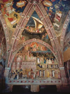 Low Angle View Prints: Spanish Chapel Triumph of the Church and Navicella