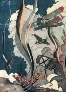 To Hunt Prints: Spanish Civil War (1936-1939). Aerial fight