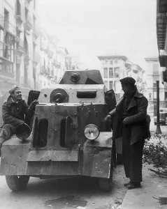 Tank Prints: Spanish Civil War (1936-1939). Armoured car