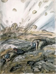 Saenz De Tejada Prints: Spanish Civil War (1936-1939). Battle of Brunete (July 1937)