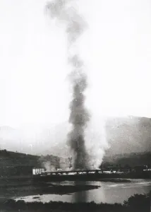 Spanish Civil War (1936-1939). Bombardment. AISA/Everett Collection (103214)**US SALES ONLY**