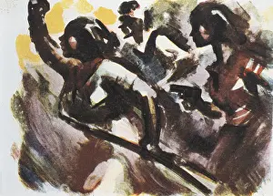 Iber1405nophotog Prints: Spanish Civil War (1936-1939). Campaign for the defense of Madrid (autumn 1936)