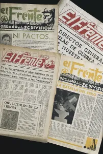 Anarchist Prints: Spanish Civil War (1936-1939). 'El Frente' (The Front)