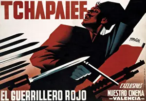 Cinema Prints: Spanish Civil War (1936-1939). 'El Guerrillero Rojo' (The Reg Guerrilla)