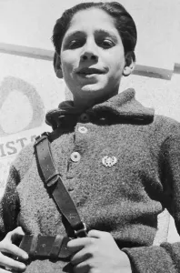Spanish Civil War (1936-1939). Francisco Blasinterpreter of the Republican Army. SPAIN. Salamanca. Archivo Histrico Nacional. AISA/Everett Collection (103164)**US SALES ONLY**