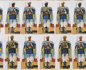 Mercenary Prints: Spanish Civil War (1936-1939). Franco's Moor Guard