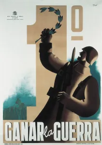 Revolutionaries Prints: Spanish Civil War (1936-1939). 'Ganar la guerra primero' (First Win the War)