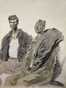 Militia Prints: Spanish Civil War (1936-1939). Republican soldiers