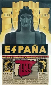 Mars Prints: Spanish Civil War (1936-1939). Republican war calendar (1939)
