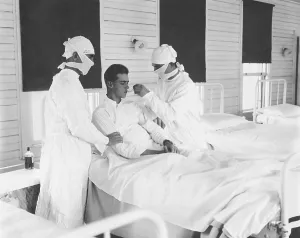 Patients Prints: Spanish Flu Epidemic 1918-1919 in America