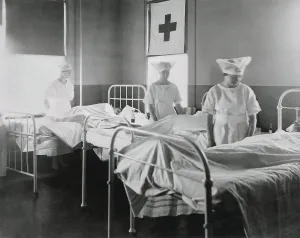 Patients Prints: Spanish Flu Epidemic 1918-1919 in America