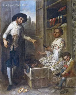 Iber1405nophotog Prints: From Spanish and Indian: Mestizo