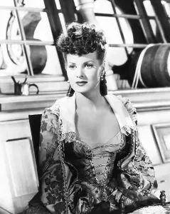 Images Dated 14th October 2015: THE SPANISH MAIN, Maureen O'Hara, 1945