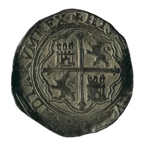 Coin Prints: Spanish 'real de a 2' coin (Sevilla)